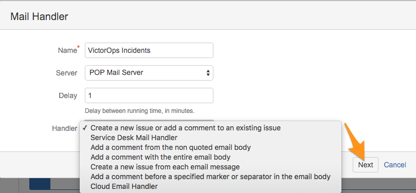 Create a new issue or add a comment to an existing issue - Jira VictorOps