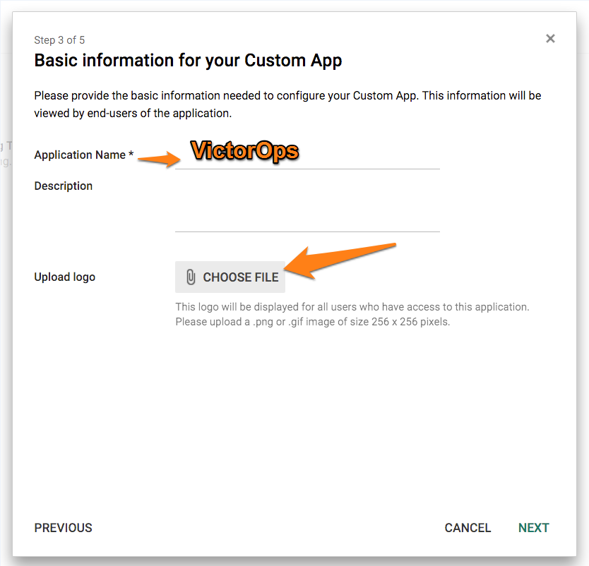 VictorOps SSO Google Apps Setup 5