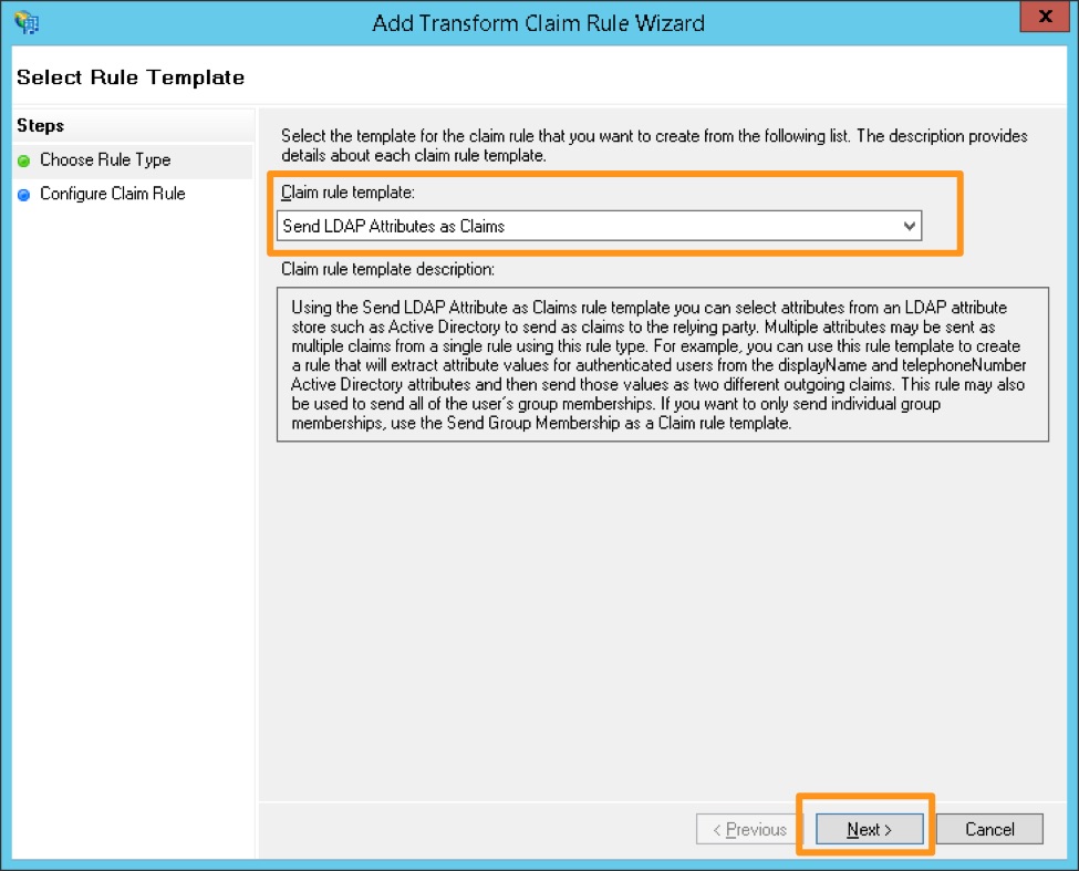 ADFS SSO Setup 10