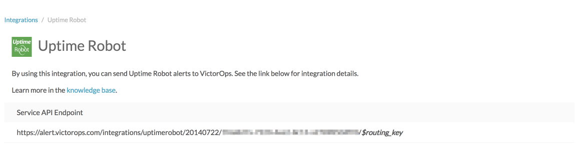 Enable uptime integration