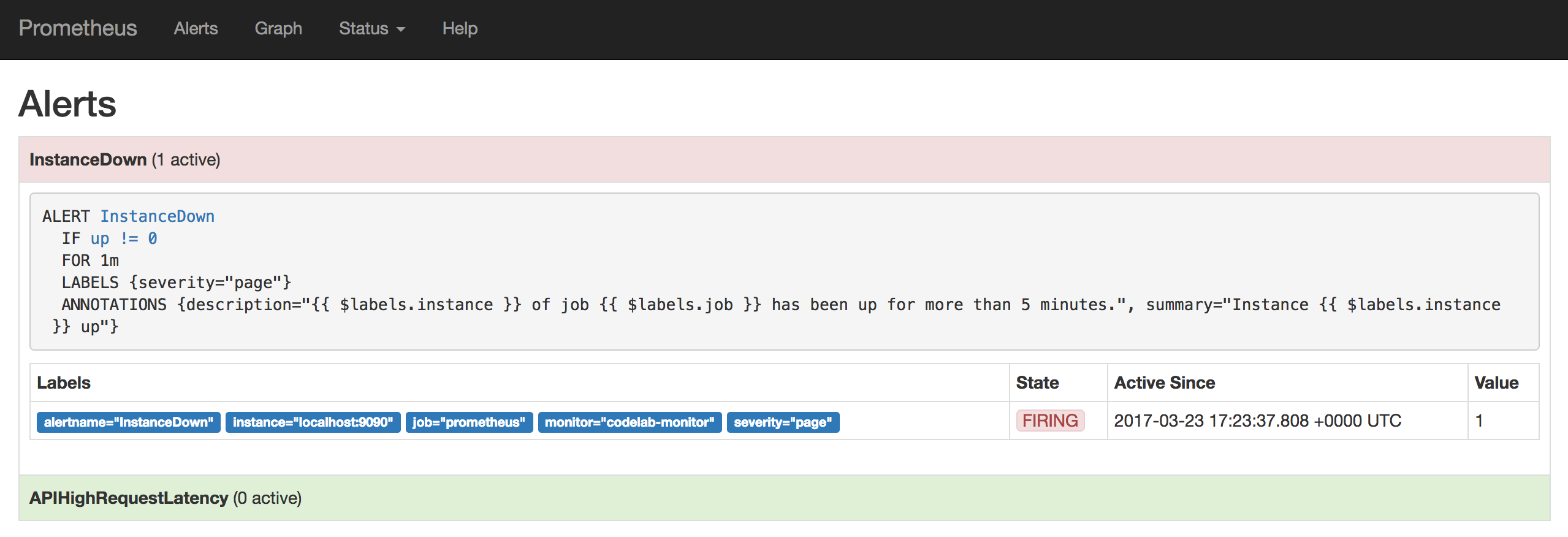 Prometheus Integration Guide VictorOps Knowledge Base