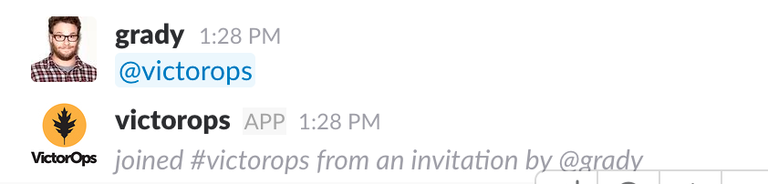 In slack - invite the bot 