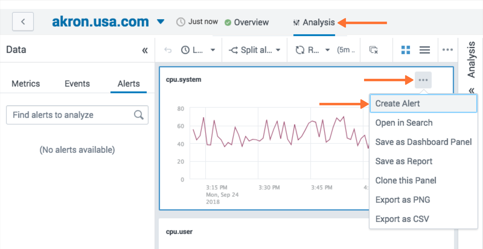 victorops splunk sii create alert