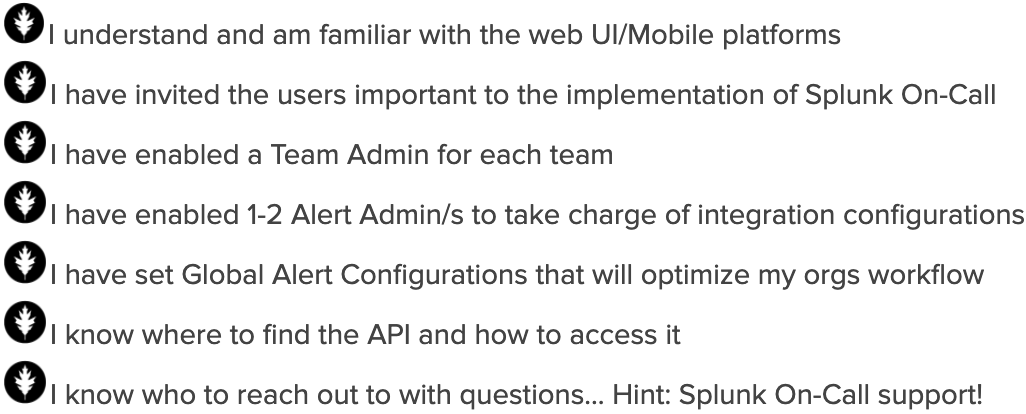 splunk on call